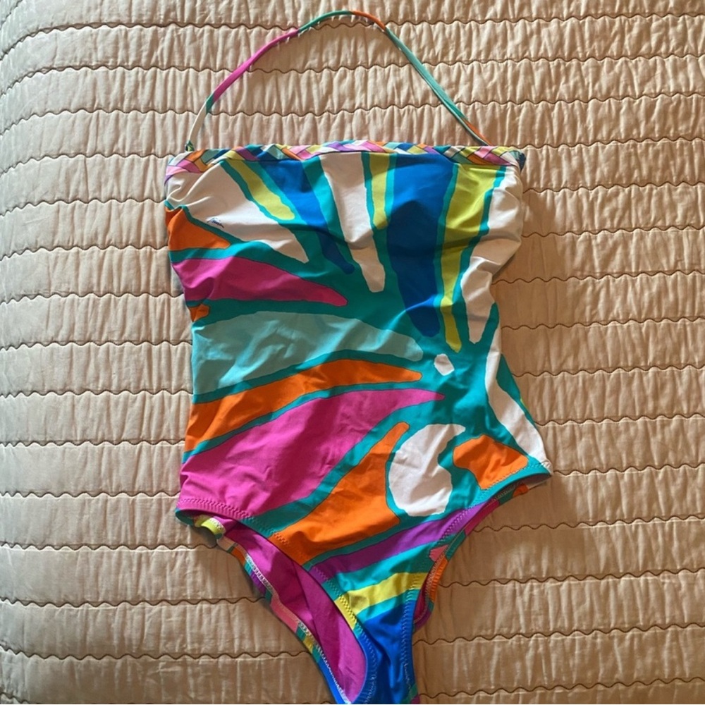 Colorful One-Piece Swimsuit